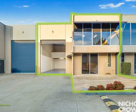 Factory, Warehouse & Industrial commercial property sold at 5/314 Governor Road Braeside VIC 3195