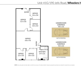 Offices commercial property for lease at 41G/190 Jells Road Wheelers Hill VIC 3150