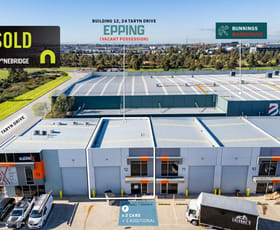 Showrooms / Bulky Goods commercial property sold at Building 3/27 Fullar & Building 12/24 Taryn Drive Epping VIC 3076