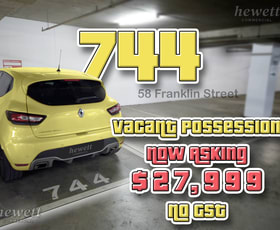 Parking / Car Space commercial property for sale at 744/58 Franklin Street Melbourne VIC 3000