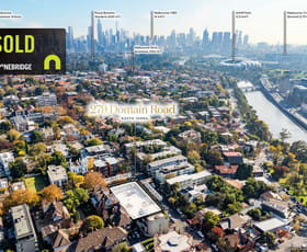 Development / Land commercial property sold at 279 Domain Road South Yarra VIC 3141