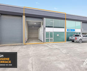 Factory, Warehouse & Industrial commercial property sold at 5/21 Eugene Terrace Ringwood VIC 3134