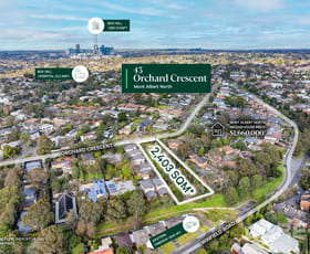 Development / Land commercial property for sale at 43 Orchard Crescent Mont Albert North VIC 3129