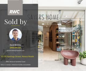 Shop & Retail commercial property sold at Lot 12/18 Hastings Street Noosa Heads QLD 4567