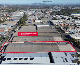 Factory, Warehouse & Industrial commercial property for sale at Warehouse 49-53/49-53 Plateau Road Reservoir VIC 3073