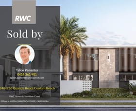 Factory, Warehouse & Industrial commercial property sold at Unit 26/248-256 Quanda Road Coolum Beach QLD 4573