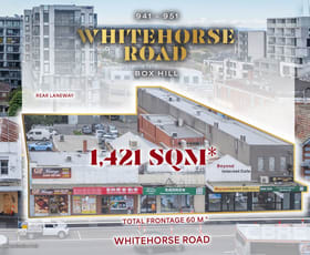 Development / Land commercial property for sale at 941-951 Whitehorse Road Box Hill VIC 3128