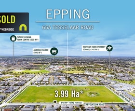 Development / Land commercial property sold at 65A Tesselaar Road Epping VIC 3076