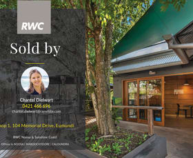 Shop & Retail commercial property sold at Shop 1/104 Memorial Drive Eumundi QLD 4562