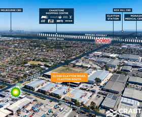 Factory, Warehouse & Industrial commercial property sold at 32/536-546 Clayton Road Clayton South VIC 3169