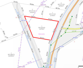 Development / Land commercial property for sale at 39 Alexandra Drive Warwick QLD 4370