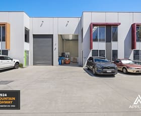 Factory, Warehouse & Industrial commercial property sold at 11/924 Mountain Highway Bayswater VIC 3153