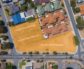 Development / Land commercial property for sale at 3-5 Cooper Street & 33 Sutton Street Mandurah WA 6210
