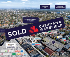 Shop & Retail commercial property sold at 30-36 Eaton Mall Oakleigh VIC 3166
