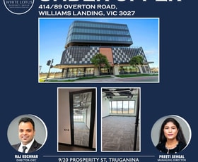 Offices commercial property sold at 414/89 Overtion Road Williams Landing VIC 3027