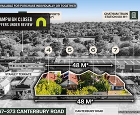 Development / Land commercial property for sale at 367-373 Canterbury Road Surrey Hills VIC 3127