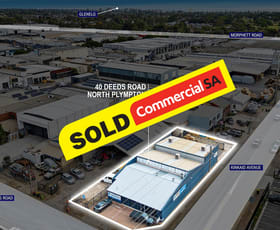 Factory, Warehouse & Industrial commercial property sold at 40 Deeds Road North Plympton SA 5037