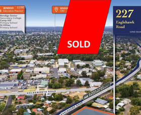 Development / Land commercial property for sale at 227 EAGLEHAWK RD LONG GULLY Bendigo VIC 3550