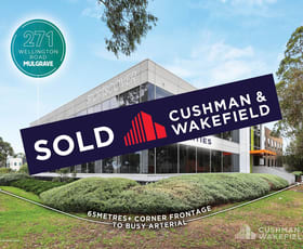 Offices commercial property sold at 271 Wellington Road Mulgrave VIC 3170
