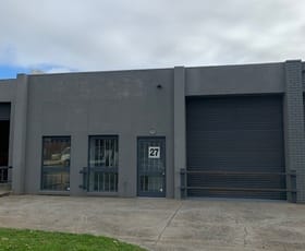 Factory, Warehouse & Industrial commercial property for sale at 27 Cooper Court Cranbourne VIC 3977