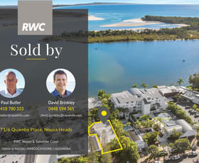 Medical / Consulting commercial property sold at Lot 71/6 Quamby Place Noosa Heads QLD 4567