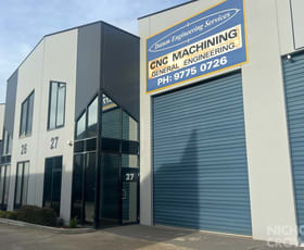 Factory, Warehouse & Industrial commercial property sold at 27/59-61 Frankston Gardens Drive Carrum Downs VIC 3201