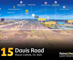 Development / Land commercial property for sale at 515 Davis Road Mount Cottrell VIC 3024