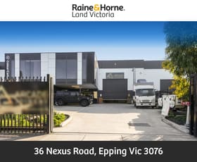 Factory, Warehouse & Industrial commercial property for sale at 36 Nexus Road Epping VIC 3076