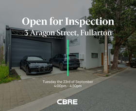 Factory, Warehouse & Industrial commercial property for sale at 3 Aragon Street Fullarton SA 5063