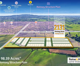 Development / Land commercial property for sale at 2131 Romsey Road Romsey VIC 3434