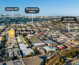 Factory, Warehouse & Industrial commercial property for sale at 26 Sydney Street Marrickville NSW 2204