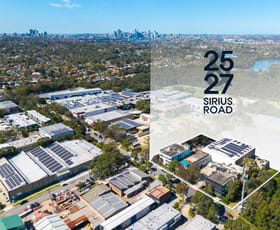 Factory, Warehouse & Industrial commercial property sold at 25 & 27 Sirius Road Lane Cove West NSW 2066