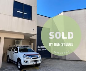 Factory, Warehouse & Industrial commercial property sold at Unit 7/1-11 Burns Road Heathcote NSW 2233