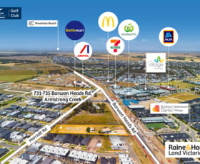 Development / Land commercial property for sale at 731-735 BARWON HEADS ROAD Armstrong Creek VIC 3217