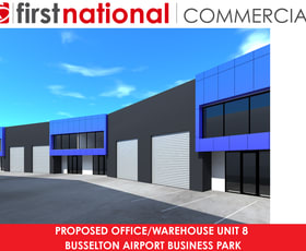 Factory, Warehouse & Industrial commercial property for sale at Office/Warehouse Unit 8, 22-25 Busselton Airport Business Park Yalyalup WA 6280