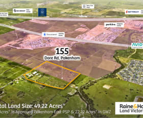 Rural / Farming commercial property for sale at 155 DORE ROAD Pakenham VIC 3810 Rural / Farming commercial property for sale at 155 DORE ROAD Pakenham VIC 3810