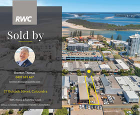 Shop & Retail commercial property sold at 37 Bulcock Street Caloundra QLD 4551