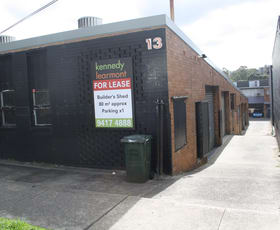 Factory, Warehouse & Industrial commercial property leased at 1/13 Dickson Avenue Artarmon NSW 2064