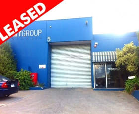 Factory, Warehouse & Industrial commercial property leased at 5 Roberna Street Moorabbin VIC 3189