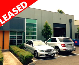 Factory, Warehouse & Industrial commercial property leased at 15/91 Tulip Street Cheltenham VIC 3192