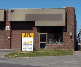 Factory, Warehouse & Industrial commercial property leased at 12B Dunn Crescent Dandenong VIC 3175