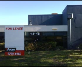 Factory, Warehouse & Industrial commercial property leased at Hallam VIC 3803