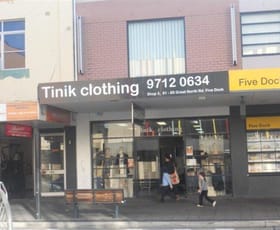 Shop & Retail commercial property leased at Shop 3/81-85 Great North Road Five Dock NSW 2046
