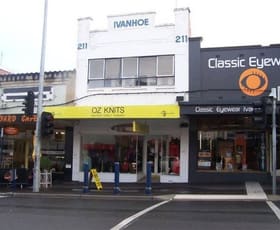 Shop & Retail commercial property leased at 211 Upper Heidelberg Road Ivanhoe VIC 3079