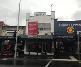 Shop & Retail commercial property leased at 211 Upper Heidelberg Road Ivanhoe VIC 3079