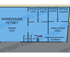 Factory, Warehouse & Industrial commercial property leased at 1A/8 Calabrese Avenue Wanneroo WA 6065