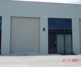 Factory, Warehouse & Industrial commercial property leased at 8/26-28 Christensen Street Cheltenham VIC 3192