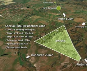 Rural / Farming commercial property for sale at 401 Shanns Road North Dandalup WA 6207