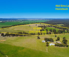 Rural / Farming commercial property sold at 422 Sims Lane Homebush VIC 3465