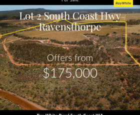 Rural / Farming commercial property sold at Lot 2 South Coast Highway Ravensthorpe WA 6346